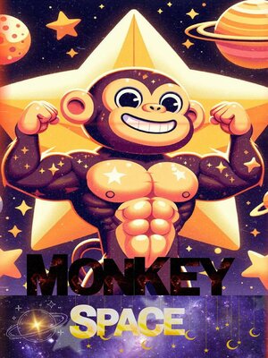 cover image of Space monkey to color
